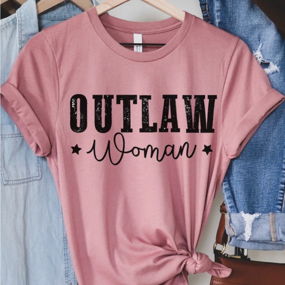 Outlaw woman tee - Picture 2 of 2